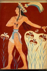 Зображення іриса  на Криті 